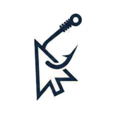 A mouse pointer caught on a fishing hook